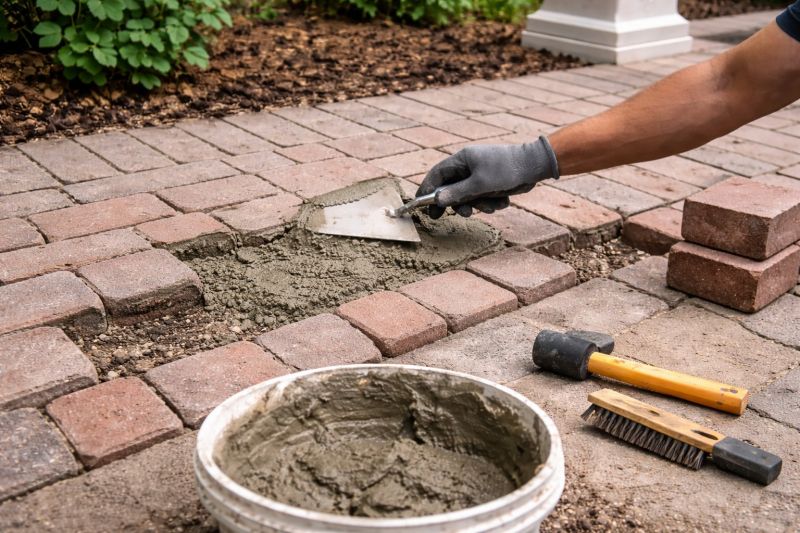 Brick Flatwork Repair in Winston Salem, NC