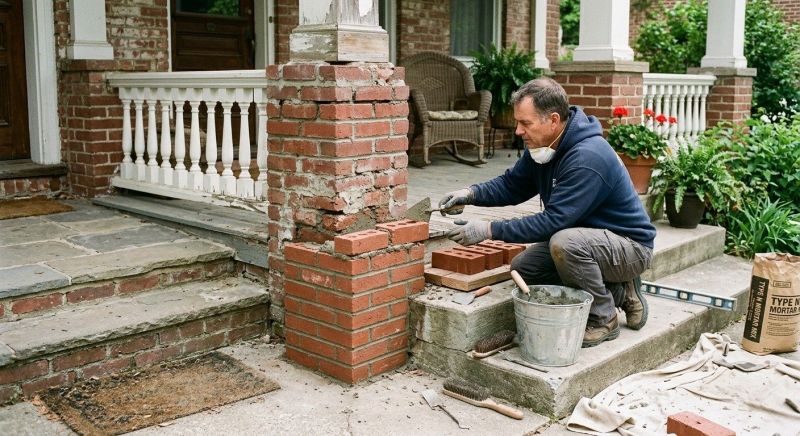Brick Repair in Kernersville, NC