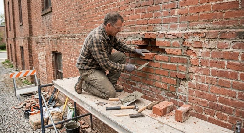 Brick Repair in Stokes County, NC