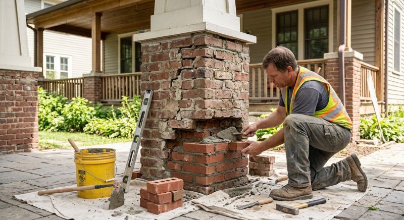 Brick Restoration in Lexington, NC
