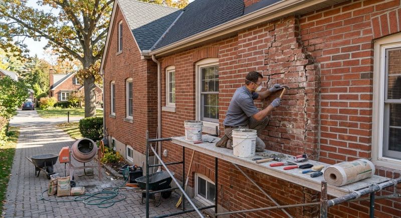 Brick Restoration in Kernersville, NC
