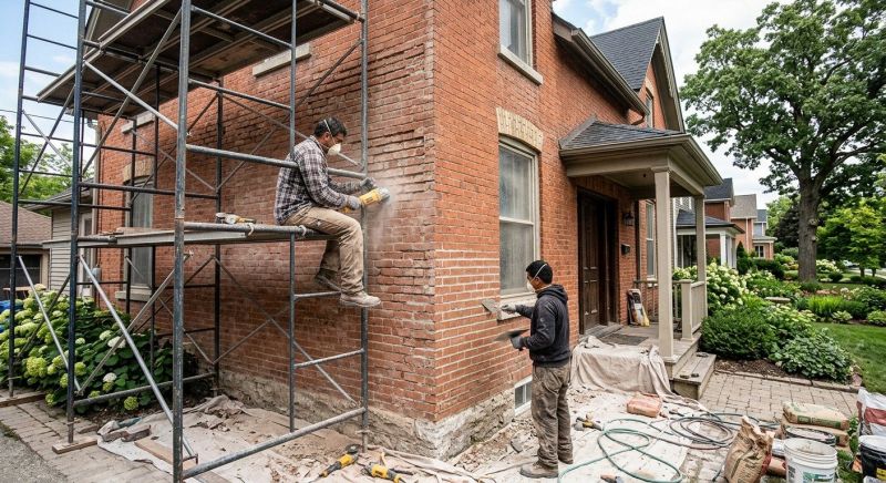 Brick Restoration in Walnut Cove, NC