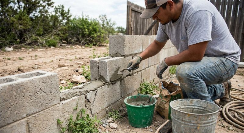 Cement Block Repair in Kernersville, NC