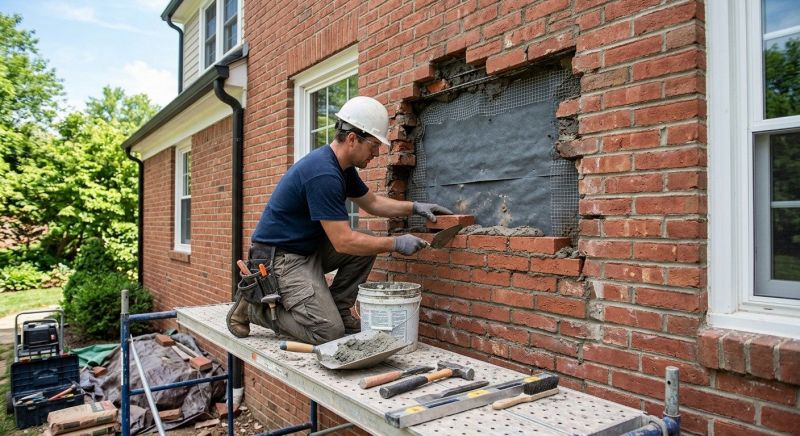 Commercial Brick Repair in Kernersville, NC