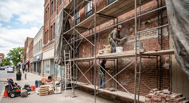 Commercial Masonry Repair in Madison, NC