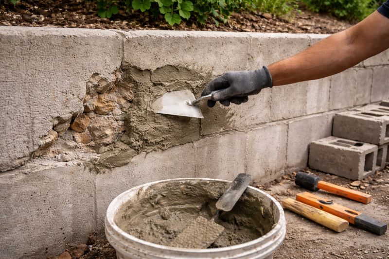 Retaining Wall Repair in Clemmons, NC
