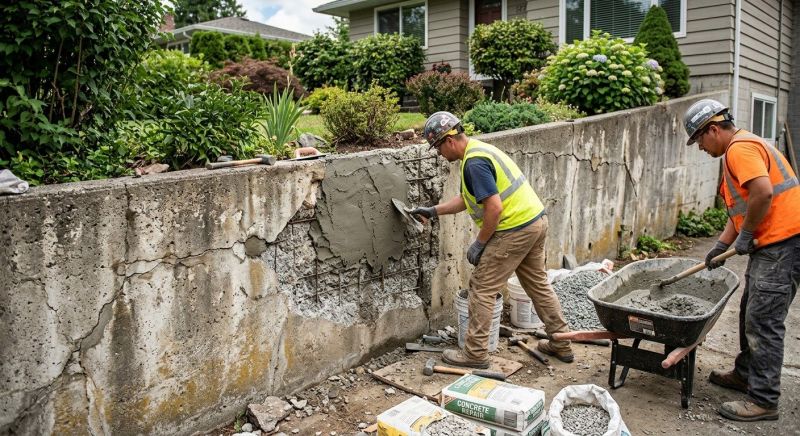 Retaining Wall Repair in Colfax, NC