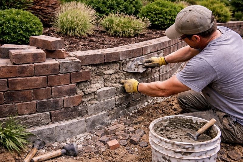 Retaining Wall Repair in Lexington, NC
