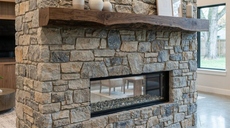 Stone Chimney Installation in Colfax, NC