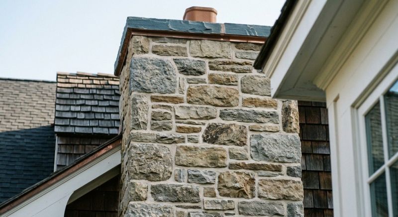 Stone Chimney Installation in Summerfield, NC