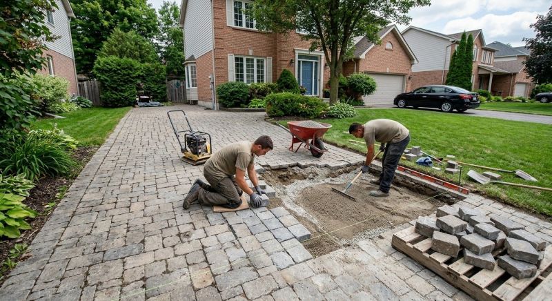 Stone Driveway Repair in Kernersville, NC