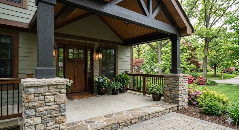 Stonework Installation in Rural Hall, NC