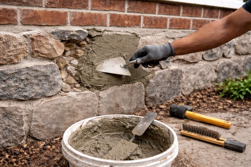 Stonework Repair in Davidson County, NC