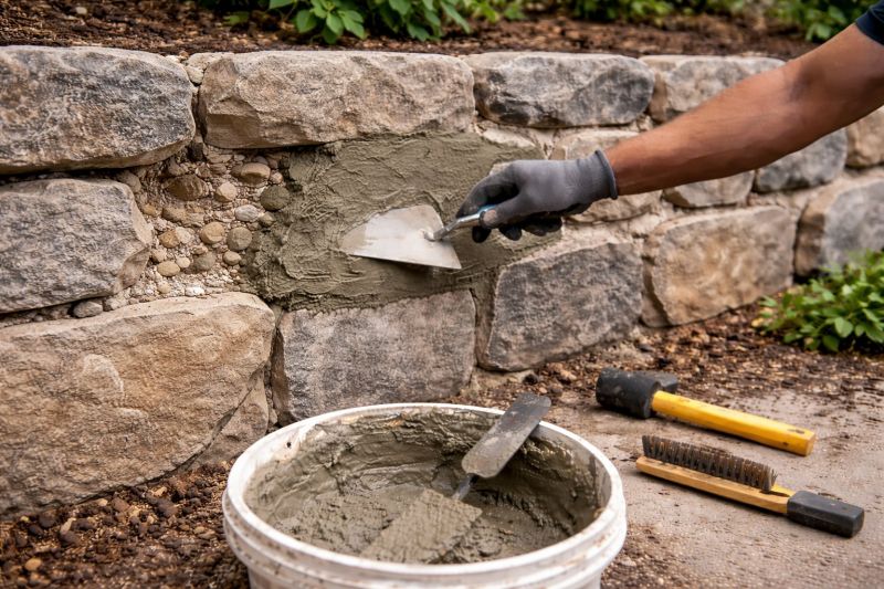 Stonework Repair in Madison, NC