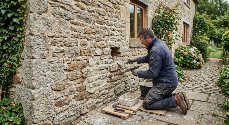 Stonework Repair in Oak Ridge, NC