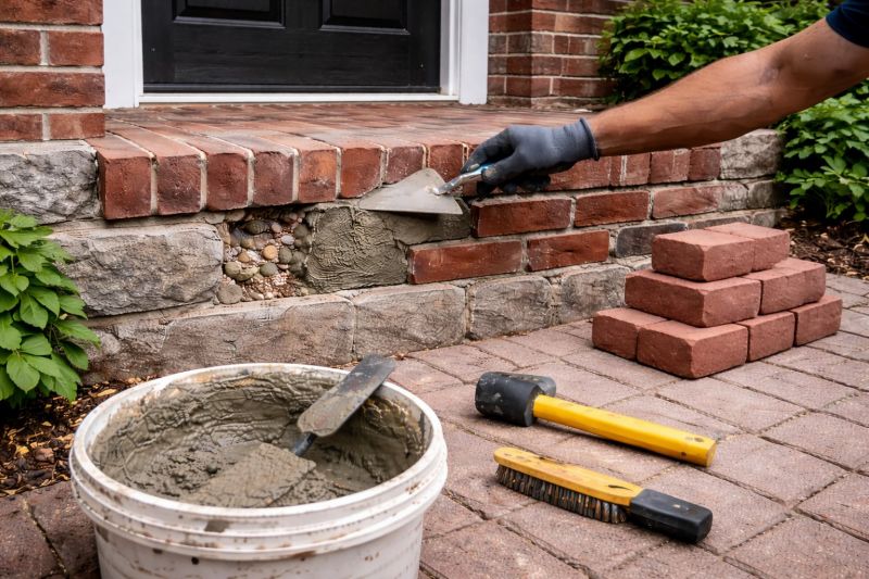 Stonework Repair in Summerfield, NC