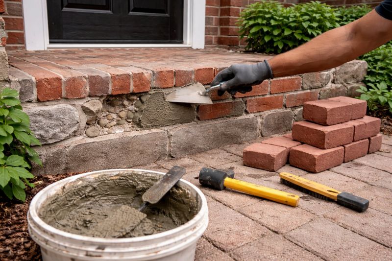 Stonework Repair in Summerfield, NC
